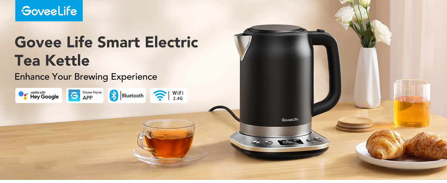 Level up your coffee or tea game with the @Govee smart kettle